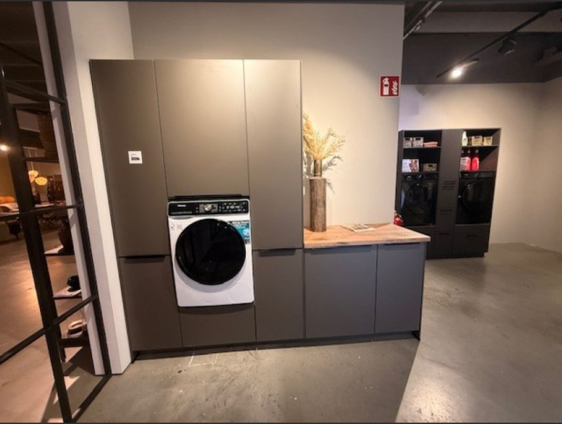 Showroom bijkeuken Luanda Vulkaangrijs - Zutphen 02