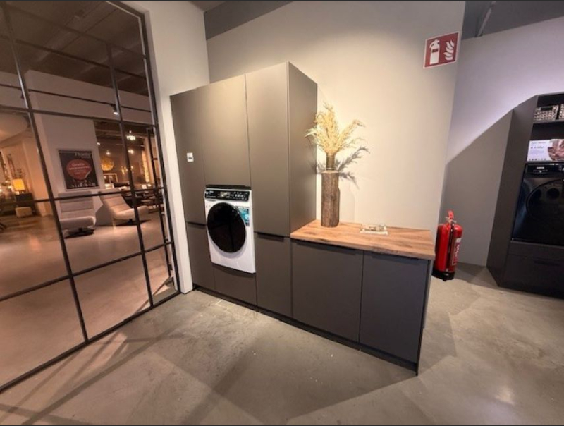 Showroom bijkeuken Luanda Vulkaangrijs - Zutphen