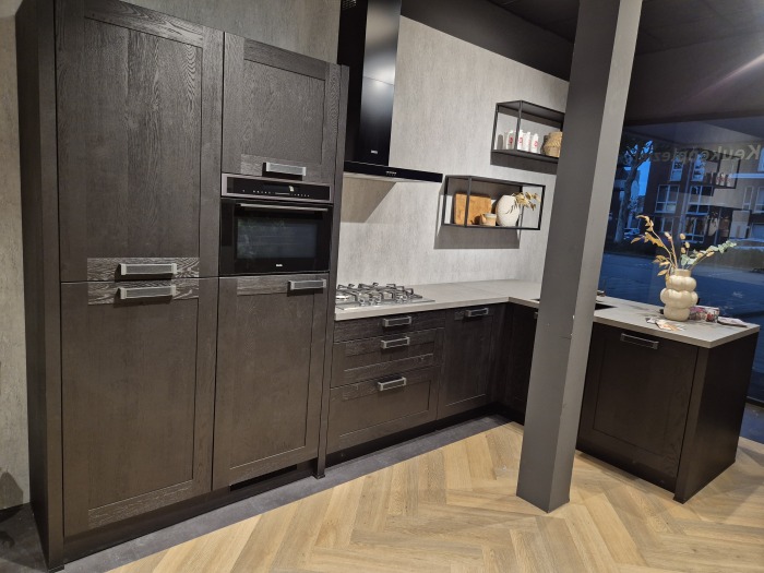 Bellmer Massief Houten Hoekkeuken